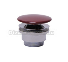 Донный клапан для раковины Plumberia Selection Ixo ceramica XO212MG без перелива, глянцевый мелограно