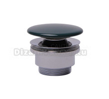 Донный клапан для раковины Plumberia Selection Ixo ceramica XO212PL без перелива, глянцевый петролио