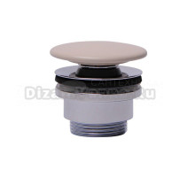 Донный клапан для раковины Plumberia Selection Ixo ceramica XO212SA без перелива, матовая саббия