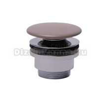 Донный клапан для раковины Plumberia Selection Ixo ceramica XO212TT без перелива, матовый тортора