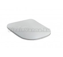 Крышка-сиденье Plumberia Selection Ixo ceramica XO2060BL с микролифтом, глянцевый белый