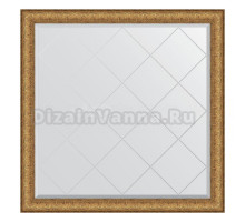Зеркало Evoform Exclusive-G BY 4438 104х104 медный эльдорадо, в багетной раме, с гравировкой
