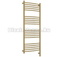 Полотенцесушитель электрический Сунержа Богема 3.1 32-6003-1250 130x55 см, подключение справа, золотой шелк, лесенка