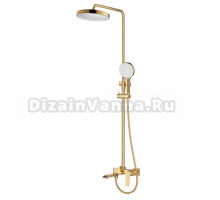 Душевая стойка ProHanss P61 P61.24.03 сатин золотой