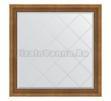 Зеркало Evoform Exclusive-G BY 4455 107х107 бронзовый акведук, в багетной раме, с гравировкой