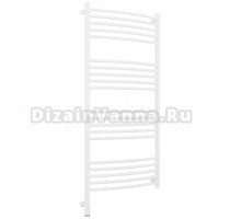 Полотенцесушитель электрический Сунержа Богема 3.1 30-6002-1260 130x65 см, подключение слева, матовый белый, лесенка