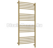 Полотенцесушитель электрический Сунержа Богема 3.1 32-6003-1260 130x65 см, подключение справа, золотой шелк, лесенка
