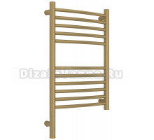 Полотенцесушитель электрический Сунержа Богема 3.1 32-6002-6040 70x45 см, подключение слева, золотой шелк, лесенка