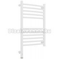 Полотенцесушитель электрический Сунержа Богема 3.1 30-6002-6040 70x45 см, подключение слева, матовый белый, лесенка