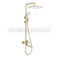 Душевая стойка ProHanss P62 P62.24.03 сатин золотой