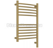Полотенцесушитель электрический Сунержа Богема 3.1 32-6003-6040 70x45 см, подключение справа, золотой шелк, лесенка