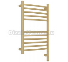 Полотенцесушитель электрический Сунержа Богема 3.1 022-6003-6040 70x45 см, подключение справа, матовая шампань, лесенка