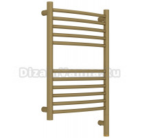 Полотенцесушитель электрический Сунержа Богема 3.1 032-6003-6040 70x45 см, подключение справа, матовое золото, лесенка