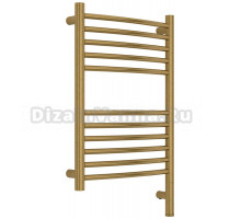 Полотенцесушитель электрический Сунержа Богема 3.1 051-6003-6040 70x45 см, подключение справа, состаренная латунь, лесенка