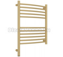 Полотенцесушитель электрический Сунержа Богема 3.1 022-6002-6050 70x55 см, подключение слева, матовая шампань, лесенка