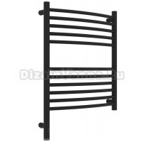 Полотенцесушитель электрический Сунержа Богема 3.1 15-6002-6050 70x55 см, подключение слева, темный титан муар, лесенка