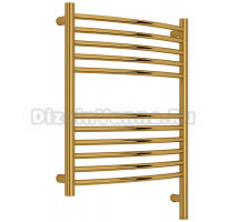 Полотенцесушитель электрический Сунержа Богема 3.1 03-6003-6050 70x55 см, подключение справа, золото, лесенка