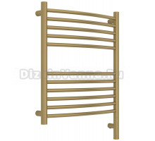 Полотенцесушитель электрический Сунержа Богема 3.1 32-6003-6050 70x55 см, подключение справа, золотой шелк, лесенка