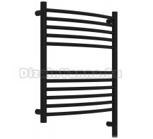 Полотенцесушитель электрический Сунержа Богема 3.1 31-6003-6050 70x55 см, подключение справа, матовый черный, лесенка