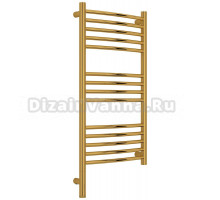 Полотенцесушитель электрический Сунержа Богема 3.1 03-6002-8040 90x45 см, подключение слева, золото, лесенка