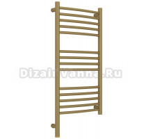 Полотенцесушитель электрический Сунержа Богема 3.1 032-6002-8040 90x45 см, подключение слева, матовое золото, лесенка
