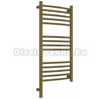Полотенцесушитель электрический Сунержа Богема 3.1 05-6002-8040 90x45 см, подключение слева, состаренная бронза, лесенка
