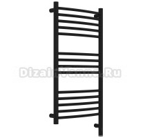 Полотенцесушитель электрический Сунержа Богема 3.1 31-6003-8040 90x45 см, подключение справа, матовый черный, лесенка