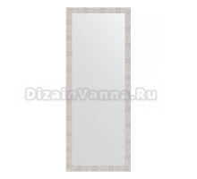 Зеркало напольное Evoform Definite Floor BY 6005 78x197 соты алюминий, в багетной раме