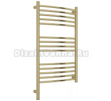 Полотенцесушитель электрический Сунержа Богема 3.1 020-6002-8050 90x55 см, подключение слева, шампань, лесенка