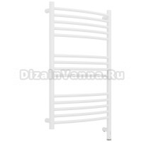 Полотенцесушитель электрический Сунержа Богема 3.1 30-6003-8050 90x55 см, подключение справа, матовый белый, лесенка