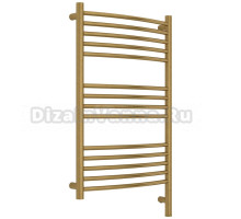 Полотенцесушитель электрический Сунержа Богема 3.1 051-6003-8050 90x55 см, подключение справа, состаренная латунь, лесенка
