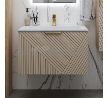 Тумба под раковину без столешницы Grossman Блисс 60 матовая бежевая
