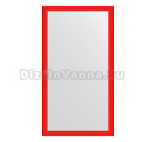 Зеркало напольное Evoform Definite Floor BY 6038 112х201 красная волна, в багетной раме