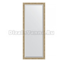 Зеркало напольное Evoform Exclusive Floor BY 6102 78x198 прованс с плетением, в багетной раме, с фацетом