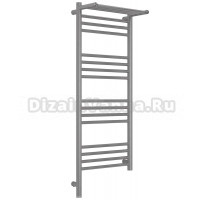 Полотенцесушитель электрический Сунержа Богема 3.1 071-6006-1040 110x45 см, подключение слева, сатин, лесенка, с полкой