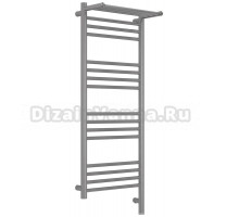 Полотенцесушитель электрический Сунержа Богема 3.1 071-6007-1040 110x45 см, подключение справа, сатин, лесенка, с полкой
