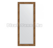 Зеркало напольное Evoform Exclusive Floor BY 6112 80х200 виньетка бронза, в багетной раме, с фацетом