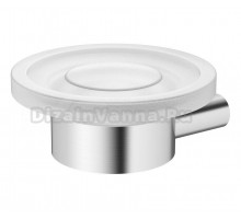 Мыльница IDDIS Petite PETSSSGi42 настенная, стеклянная, хром