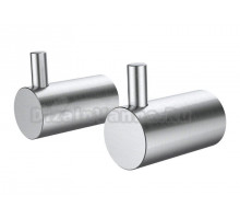 Крючок IDDIS Petite PET2SS2i41 матовый хром, на шурупах, 2 шт