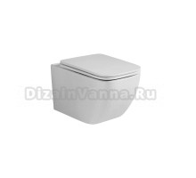 Унитаз подвесной Grossman Thin Rim GR-5603S глянцевый белый