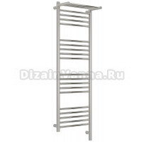 Полотенцесушитель электрический Сунержа Богема 3.1 00-6007-1240 130x45 см, подключение справа, без покрытия, лесенка, с полкой