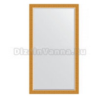 Зеркало напольное Evoform Exclusive Floor BY 6149 110х119 сусальное золото, в багетной раме, с фацетом