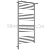 Полотенцесушитель электрический Сунержа Богема 3.1 071-6006-1260 130x65 см, подключение слева, сатин, лесенка, с полкой