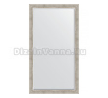 Зеркало напольное Evoform Exclusive Floor BY 6158 111х201 римское серебро, в багетной раме, с фацетом
