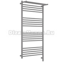 Полотенцесушитель электрический Сунержа Богема 3.1 071-6007-1260 130x65 см, подключение справа, сатин, лесенка, с полкой
