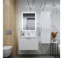 Мебель для ванной комнаты Grossman Блисс 60 матовая белая