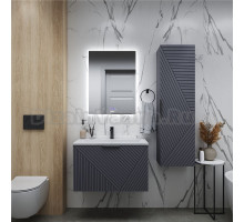 Мебель для ванной комнаты Grossman Блисс 70 матовый графит