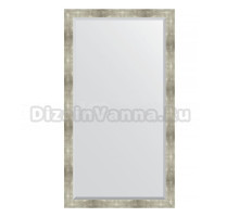 Зеркало напольное Evoform Exclusive Floor BY 6182 111x201 алюминий, в багетной раме, с фацетом