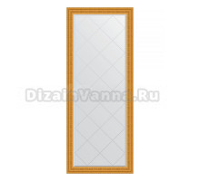 Зеркало напольное Evoform Exclusive-G Floor BY 6309 80х199 сусальное золото, с фацетом, в багетной раме