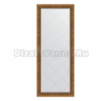 Зеркало напольное Evoform Exclusive-G Floor BY 6322 82х202 бронзовый акведук, с фацетом, в багетной раме